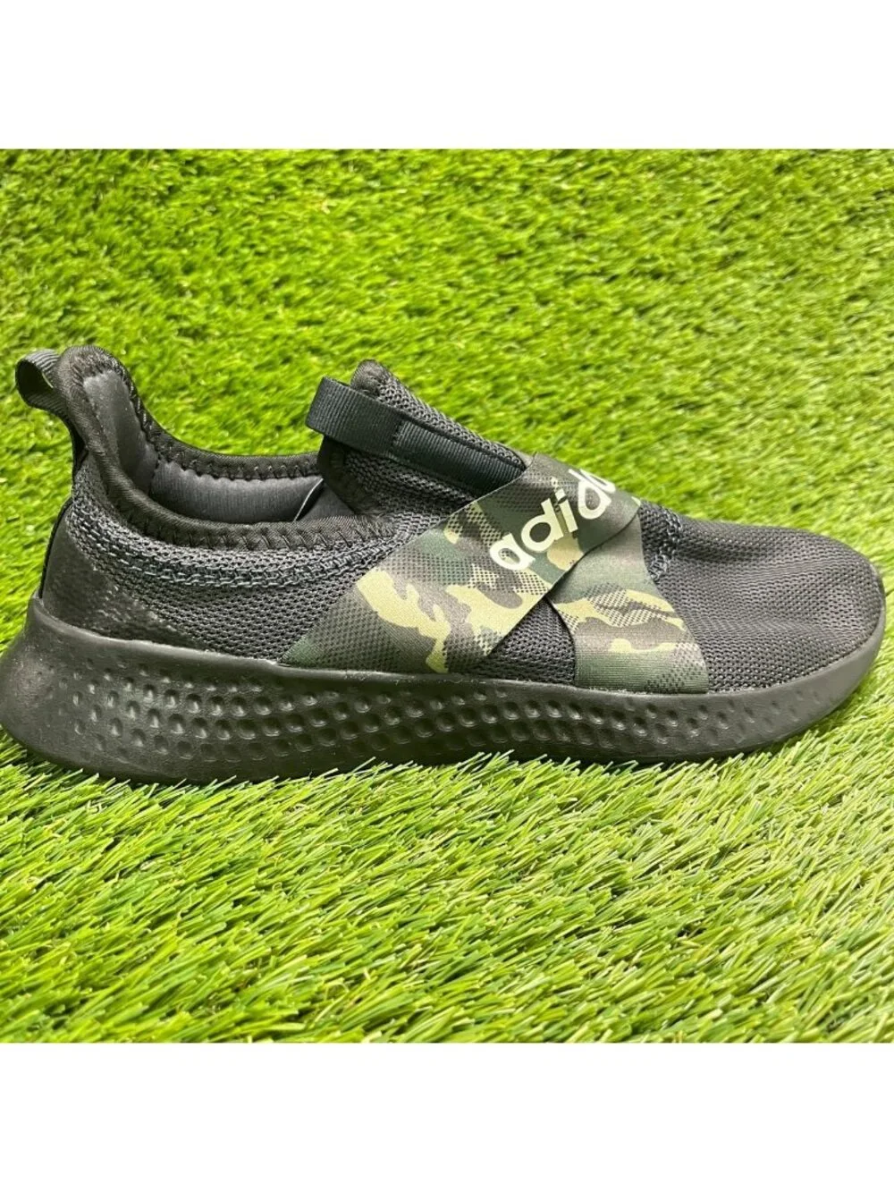 Adidas Puremotion Adapt Womens Size 9.5 Black Athletic Running Shoes Sneakers